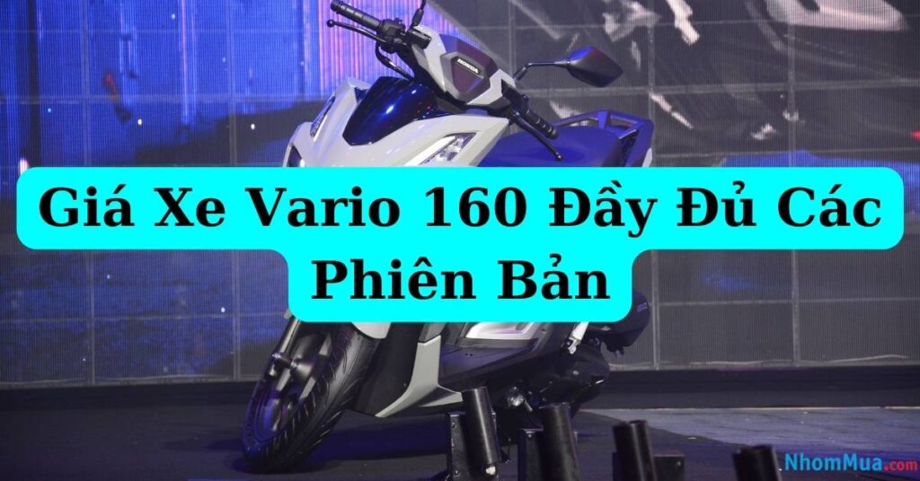 giá xe vario 160