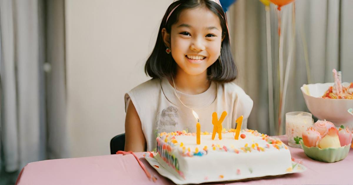 Bánh sinh nhật cho con gái yêu