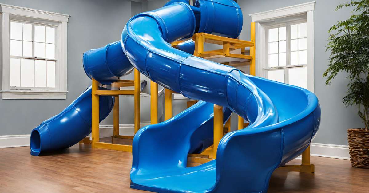 Cầu trượt hoặc xích đu