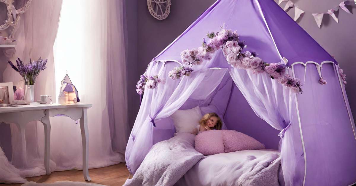 Nhà bóng lều ngủ cho bé