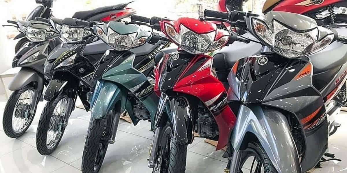 Những màu cơ bản của Sirius 2023 bản phanh cơ