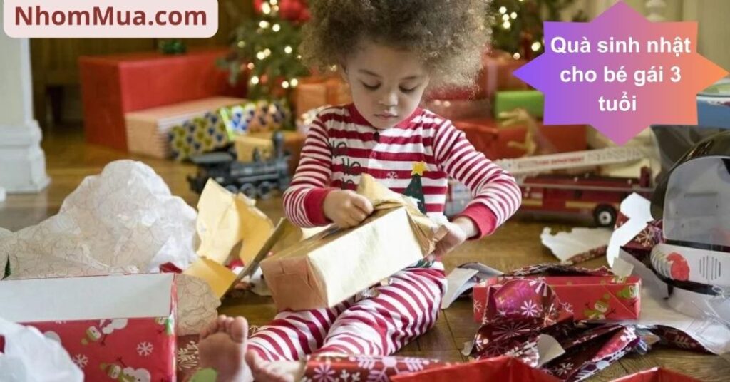 Quà sinh nhật cho bé gái 3 tuổi