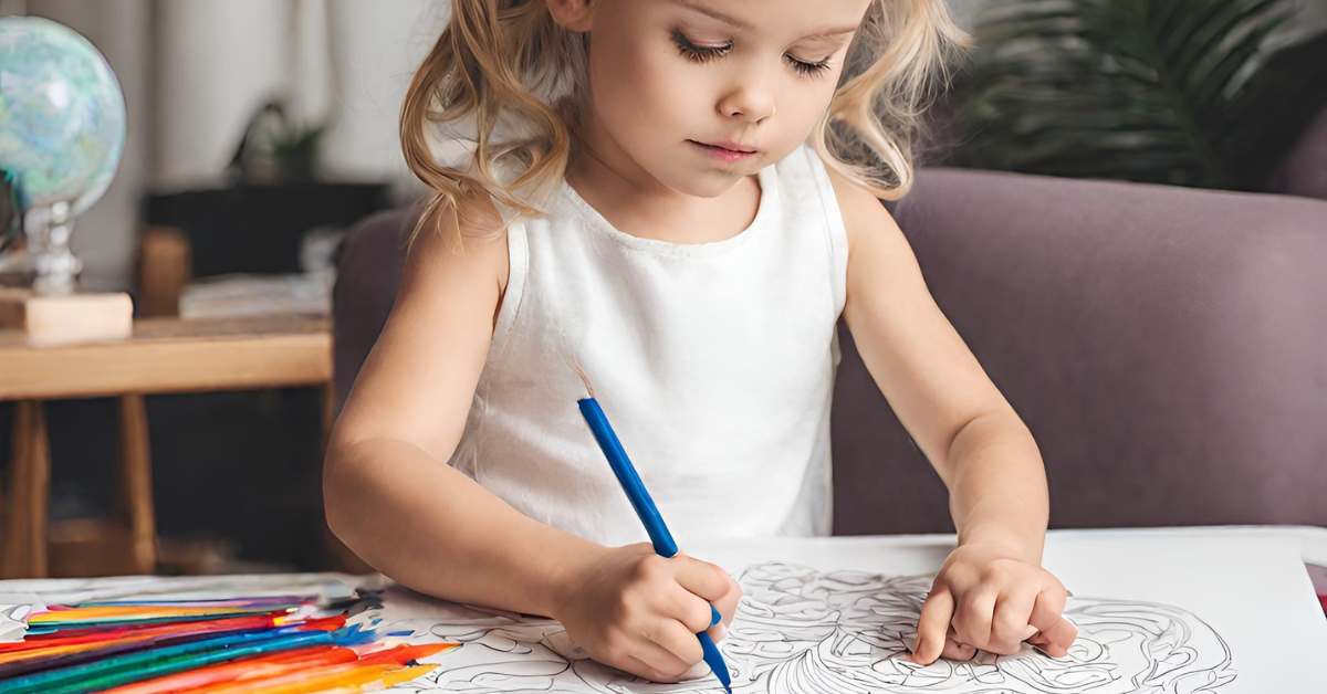 Tranh tô màu làm quà sinh nhật