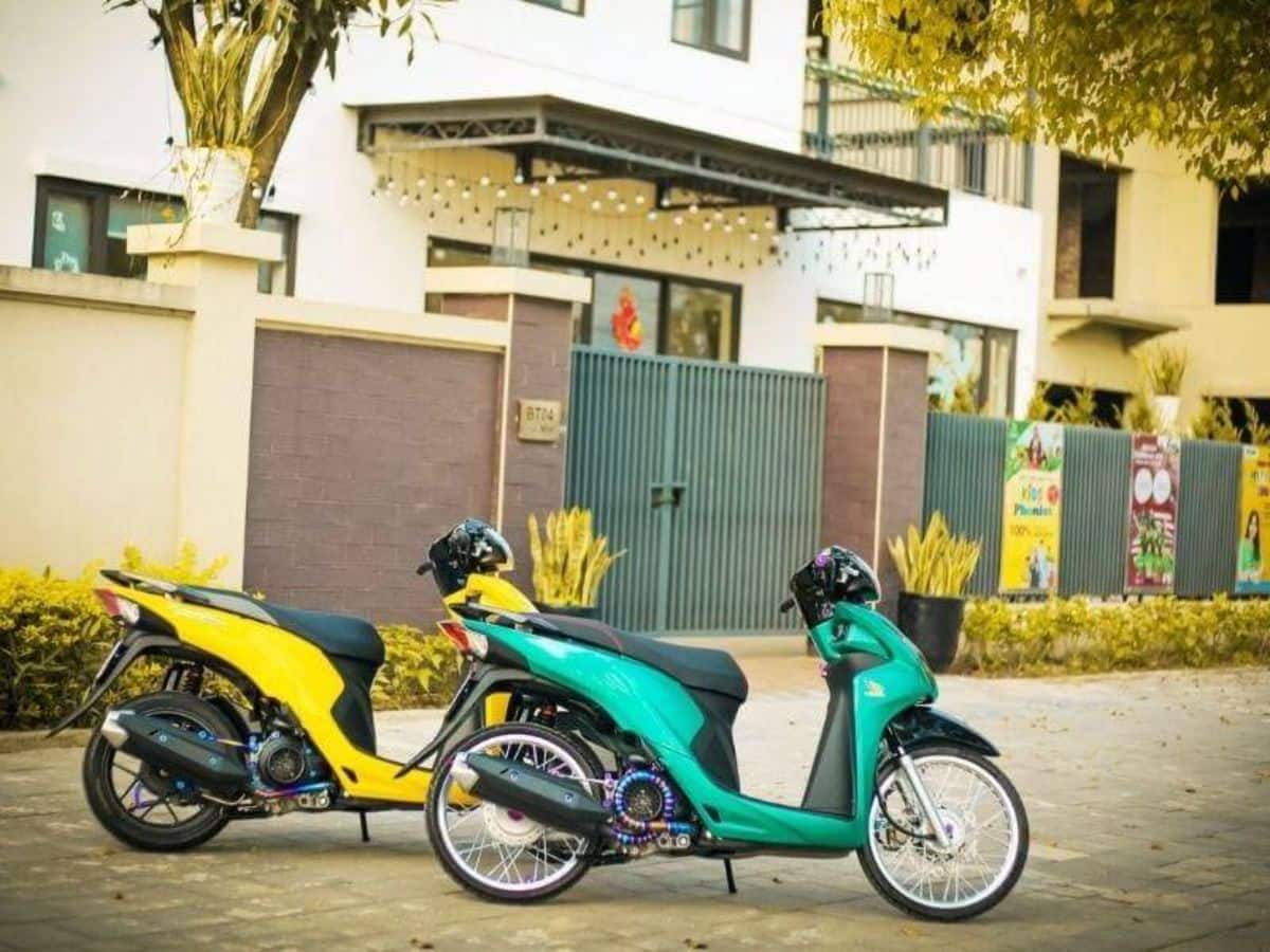 Vision độ kiểng vàng, xanh lạ mắt
