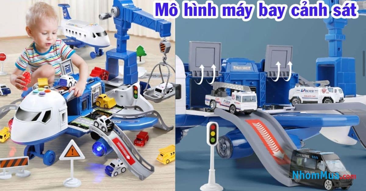 Bộ đồ chơi mô hình máy bay là một lựa chọn tặng quà giáng sinh độc đáo