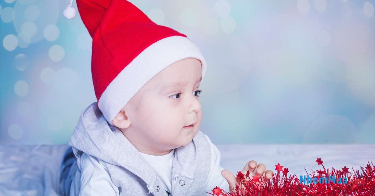 Nón là món quà noel cho bé trai 1 tuổi rất hữu dụng