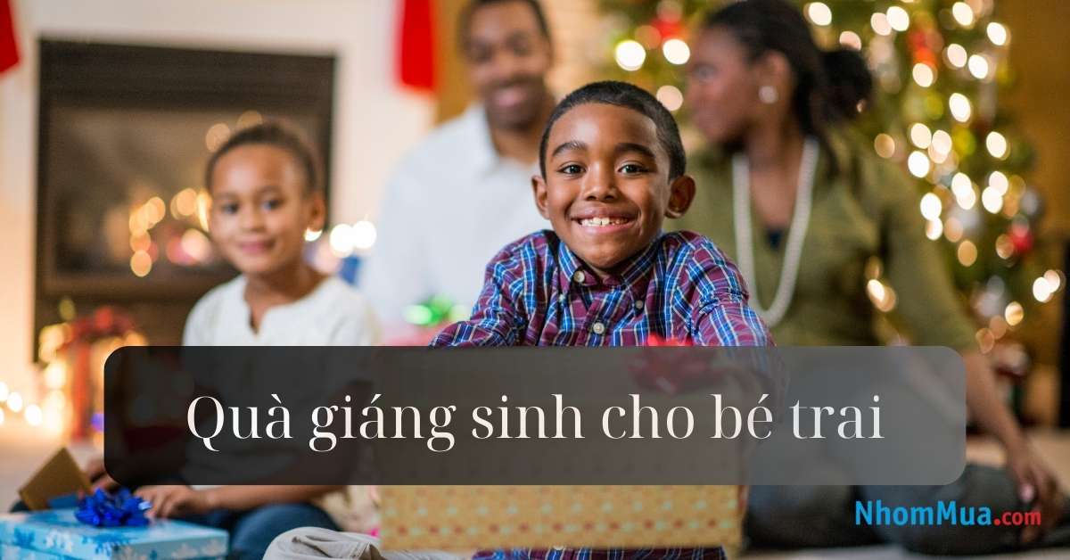 quà giáng sinh cho bé trai
