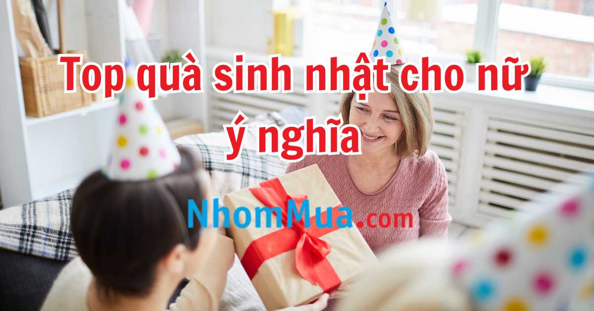 quà sinh nhật cho nữ